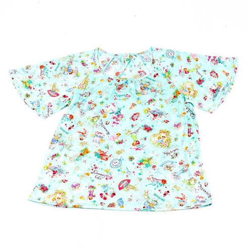 ウェア TUNIC ビスコラピア 半袖チュニック ブルー 5021-C